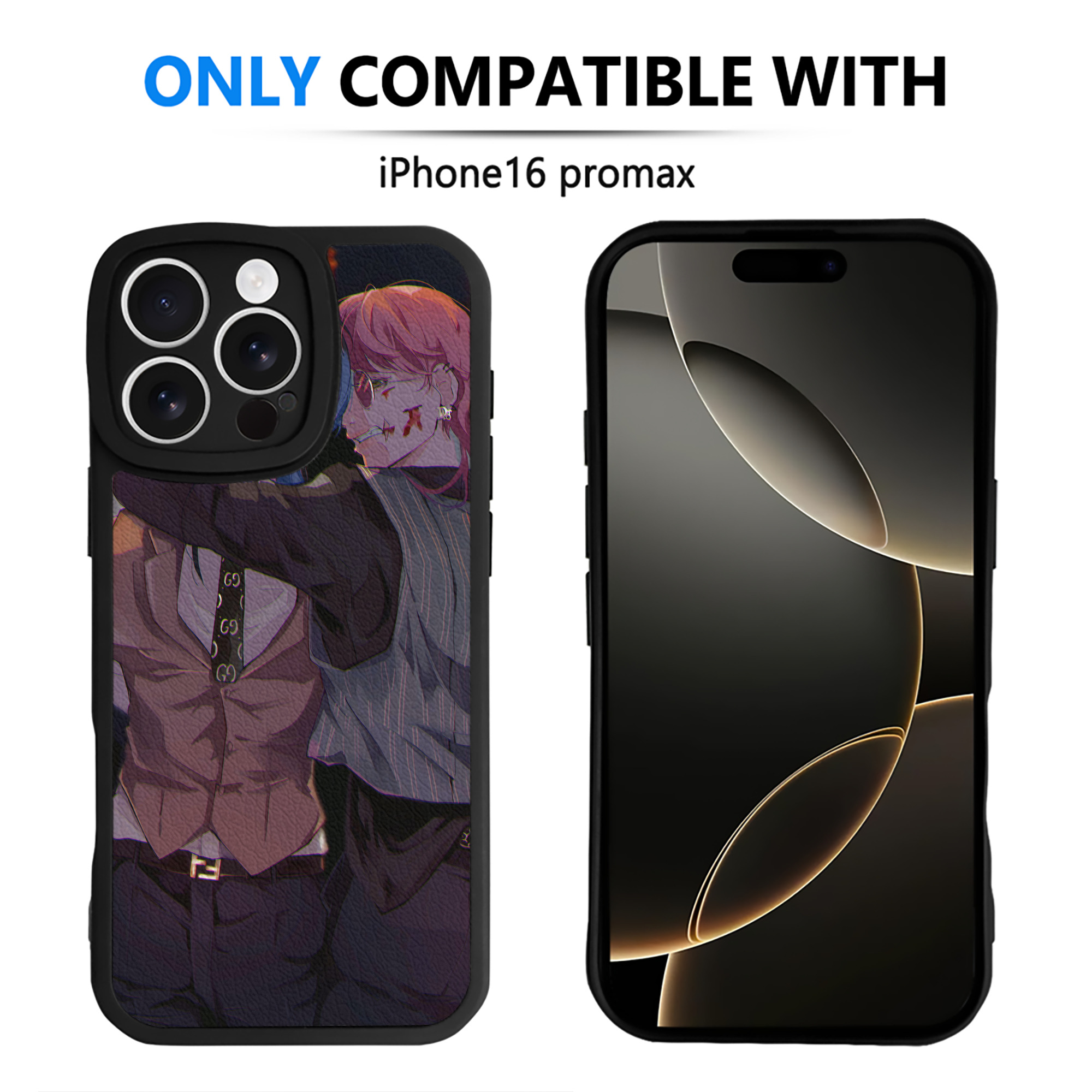 （画像用） 東京リベンジャーズ Tokyo Revengers 【iPhone 16シリーズ対応】シリコンスマホケース（レザー調） 材質：シリコン